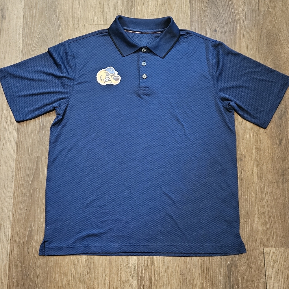 Gateway Grizzlies Dark Blue Polo Shirt Sauget Illinois Baseball